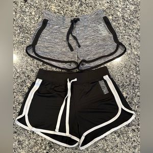 Lot of 2 justice shorts size 10